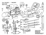 Bosch 0 603 221 603 Phs 66 G Hedge Trimmer 220 V / Eu Spare Parts